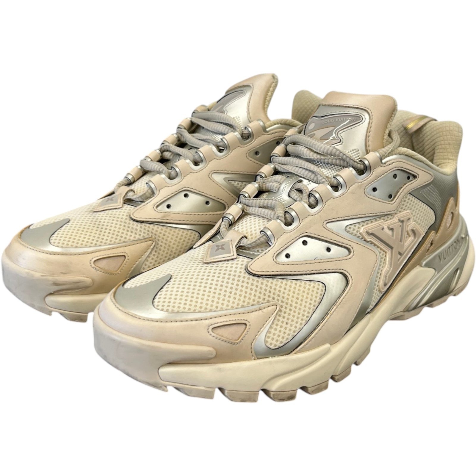 Men's Runner Tatic Low Trainers Beige Size EU 42 / UK 8 - Photo 9