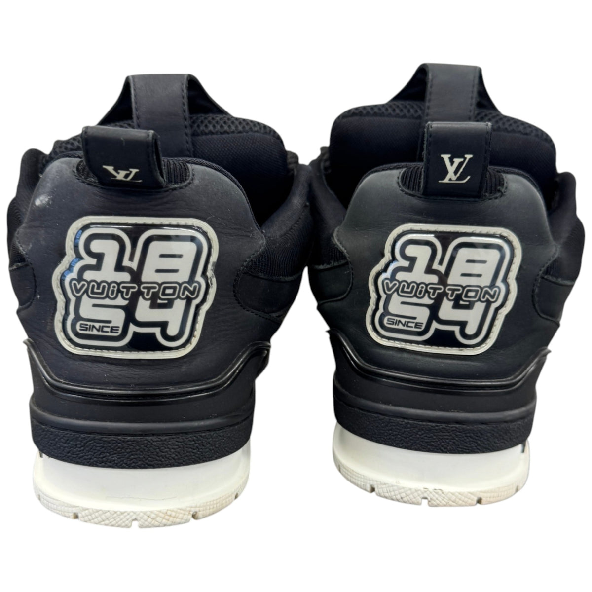 Men's LV Skate Low Trainers Black Size UK 7.5 / EU 41.5 - Photo 7