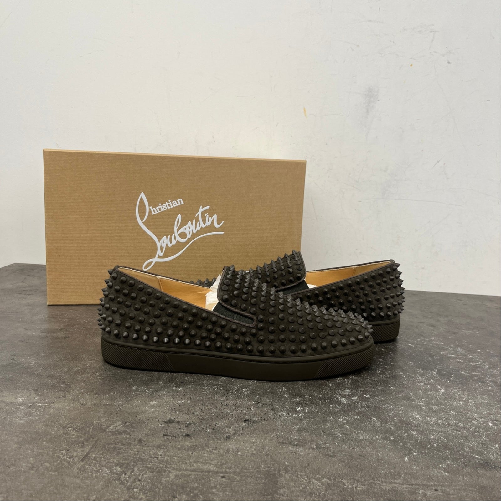 Men's Dandelion Spikes Loafers Grey Size EU 42.5 / UK 8.5 - Photo 12