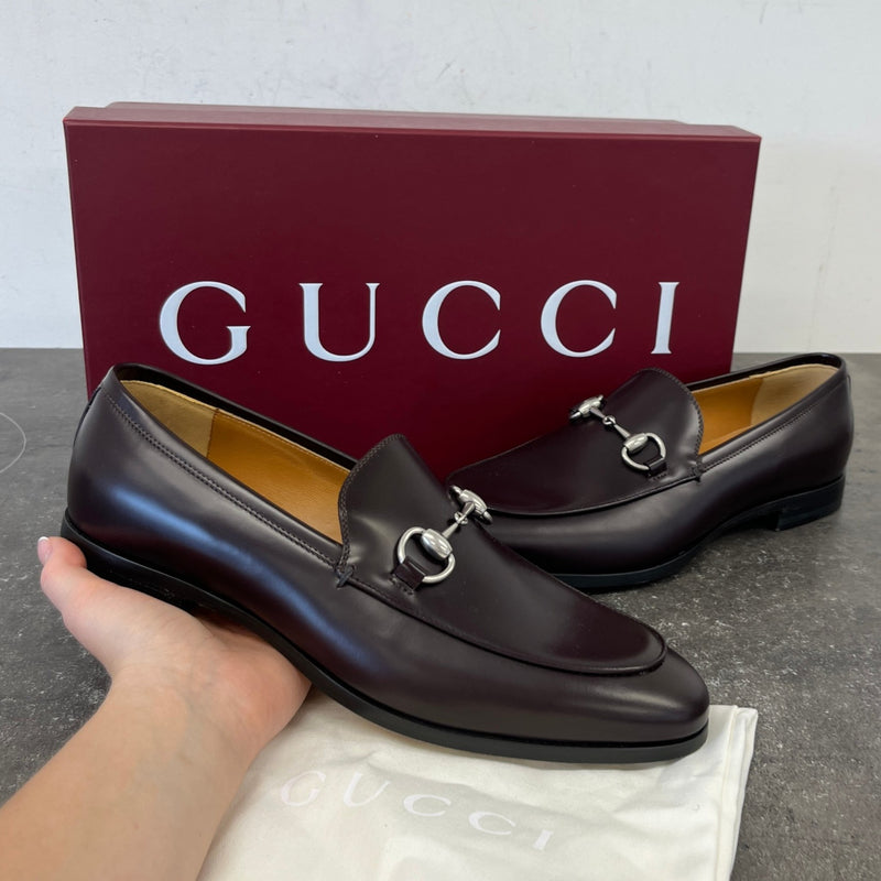 Men's Jordaan Horsebit Loafers Brown Size EU 40.5 / UK 6.5