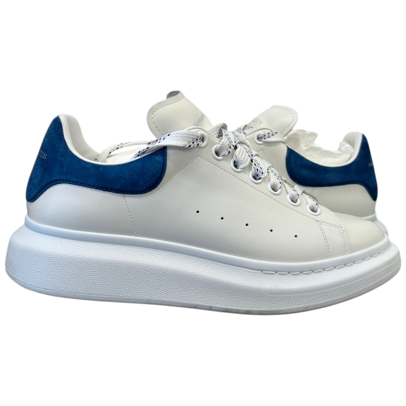 Men's Oversized Low Trainers White Size UK 7.5 / EU 41.5 - Photo 3