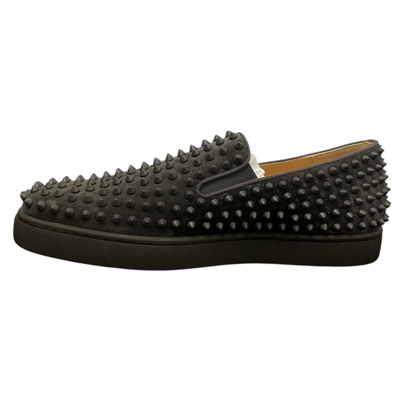 Men's Dandelion Spikes Loafers Grey Size EU 42.5 / UK 8.5