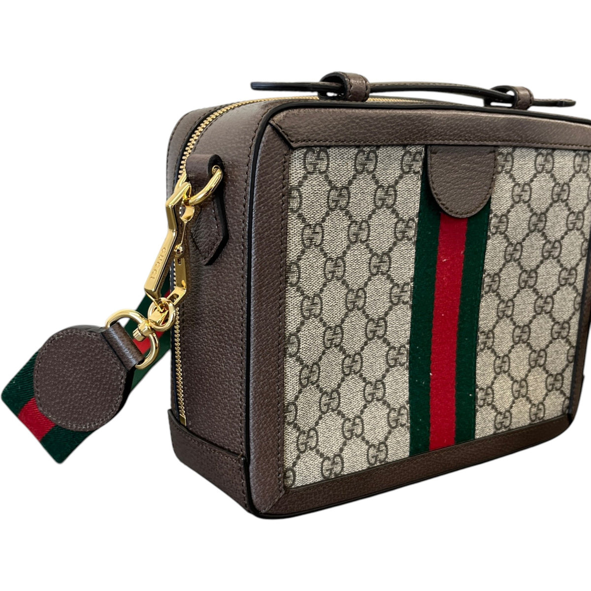 Women's Ophidia Handbag Brown - Photo 8