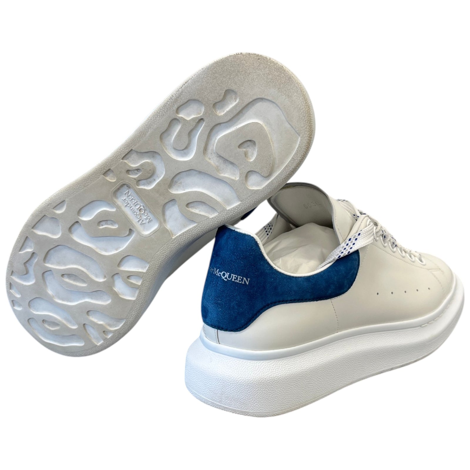 Men's Oversized Low Trainers White Size UK 7.5 / EU 41.5 - Photo 10