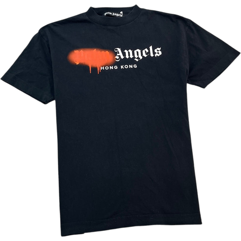 Men's Spray Logo T-Shirt Black Size M