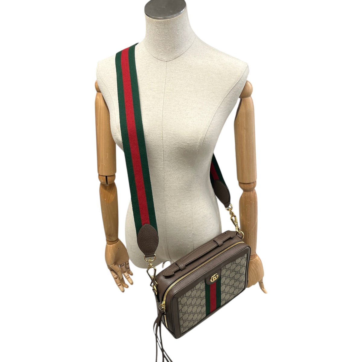 Women's Ophidia Handbag Brown - Photo 2