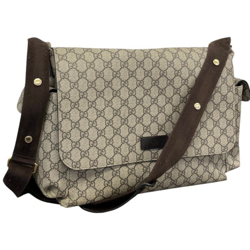 Women's GG Supreme Baby Changing Travel Bag Beige