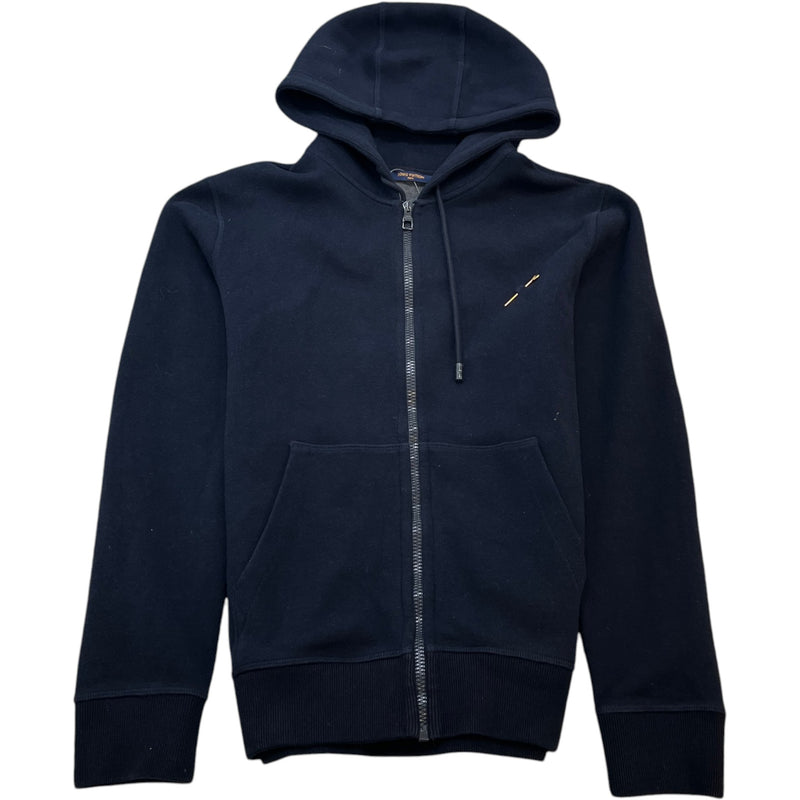 Men's Staples Edition Zip Up Hoodie Navy Size M