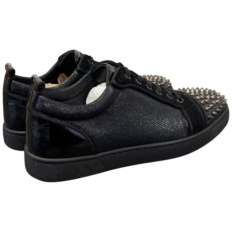 Men's Louis Junior Spikes Flat Low Trainers Black Size UK 7.5 / EU 41.5