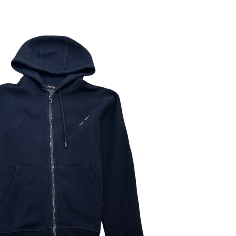 Men's Staples Edition Zip Up Hoodie Navy Size M