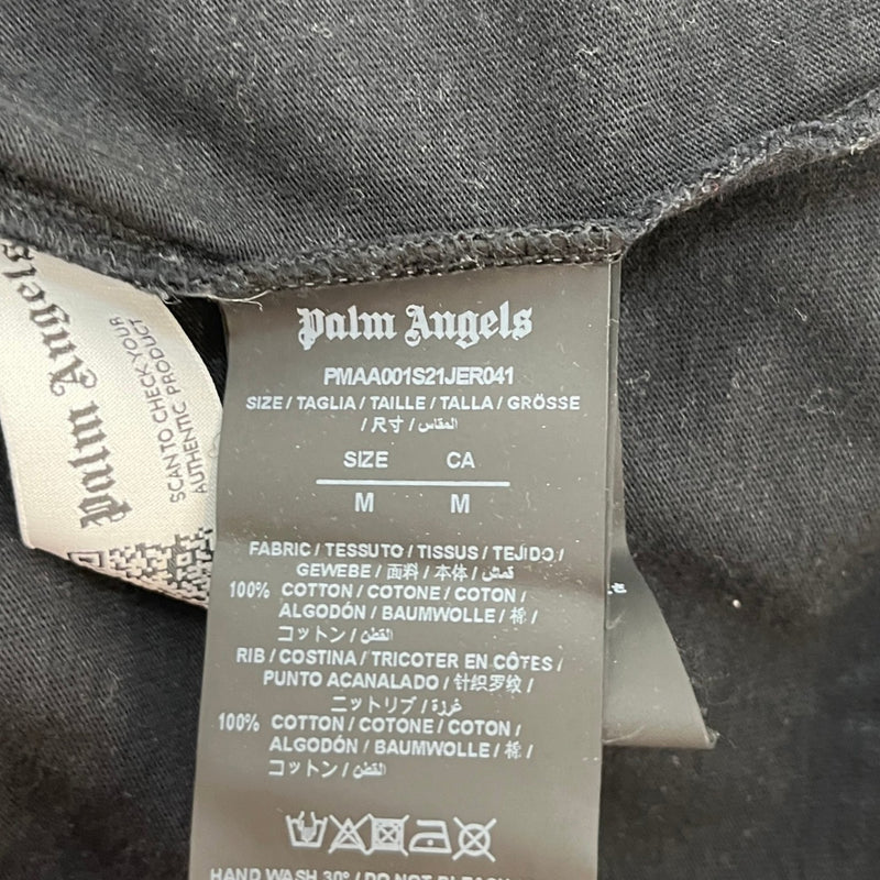 Men's Spray Logo T-Shirt Black Size M