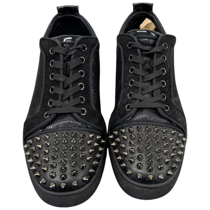 Men's Louis Junior Spikes Flat Low Trainers Black Size UK 7.5 / EU 41.5