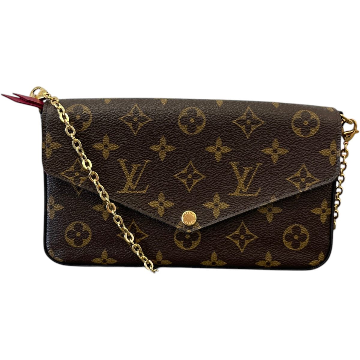 Women's Monogram Félicie Pochette Crossbody Bag Brown - Photo 1