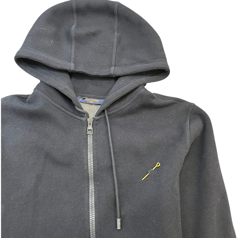 Men's Staples Edition Zip Up Hoodie Navy Size M