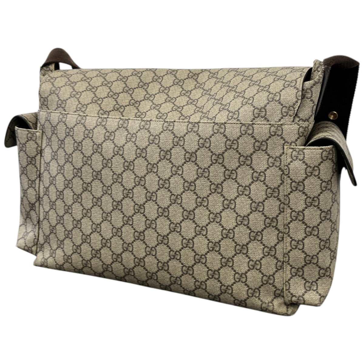 Women's GG Supreme Baby Changing Travel Bag Beige - Photo 10