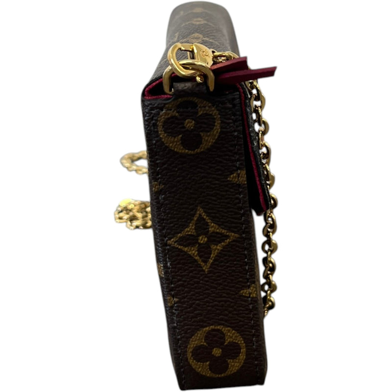 Women's Monogram Félicie Pochette Crossbody Bag Brown
