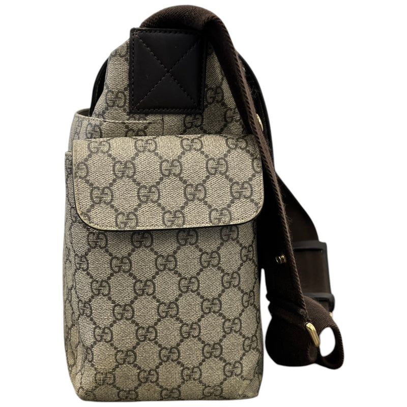 Women's GG Supreme Baby Changing Travel Bag Beige