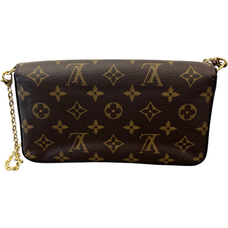 Women's Monogram Félicie Pochette Crossbody Bag Brown