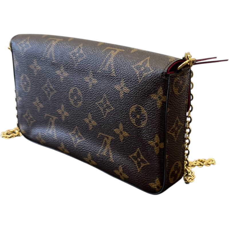 Women's Monogram Félicie Pochette Crossbody Bag Brown