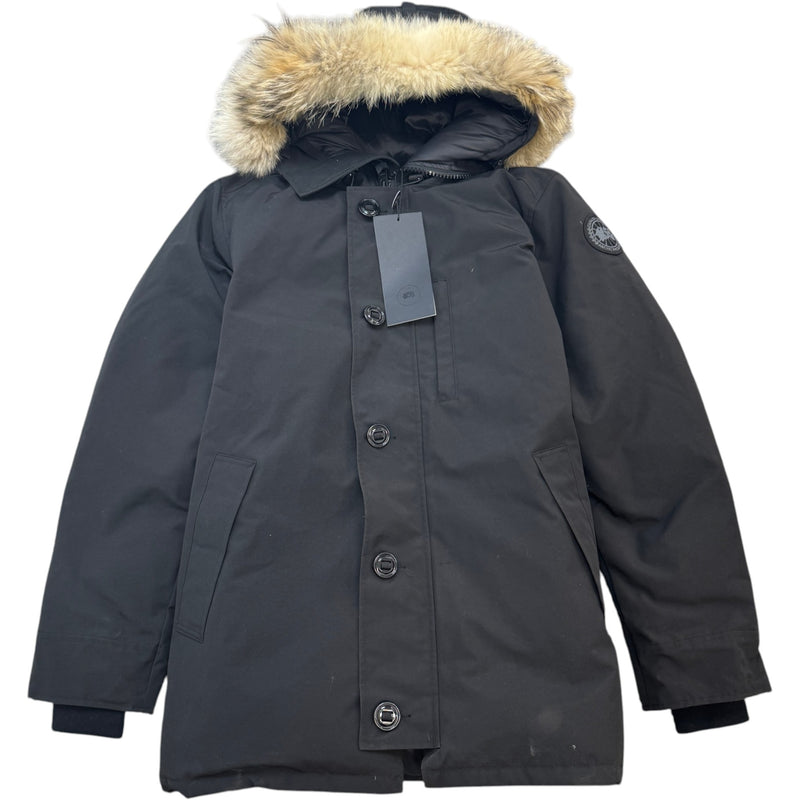 Men's Chateau Parka Fur Jacket Black Size L
