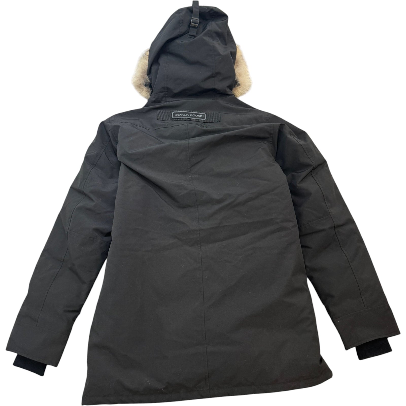 Men's Chateau Parka Fur Jacket Black Size L - Photo 2