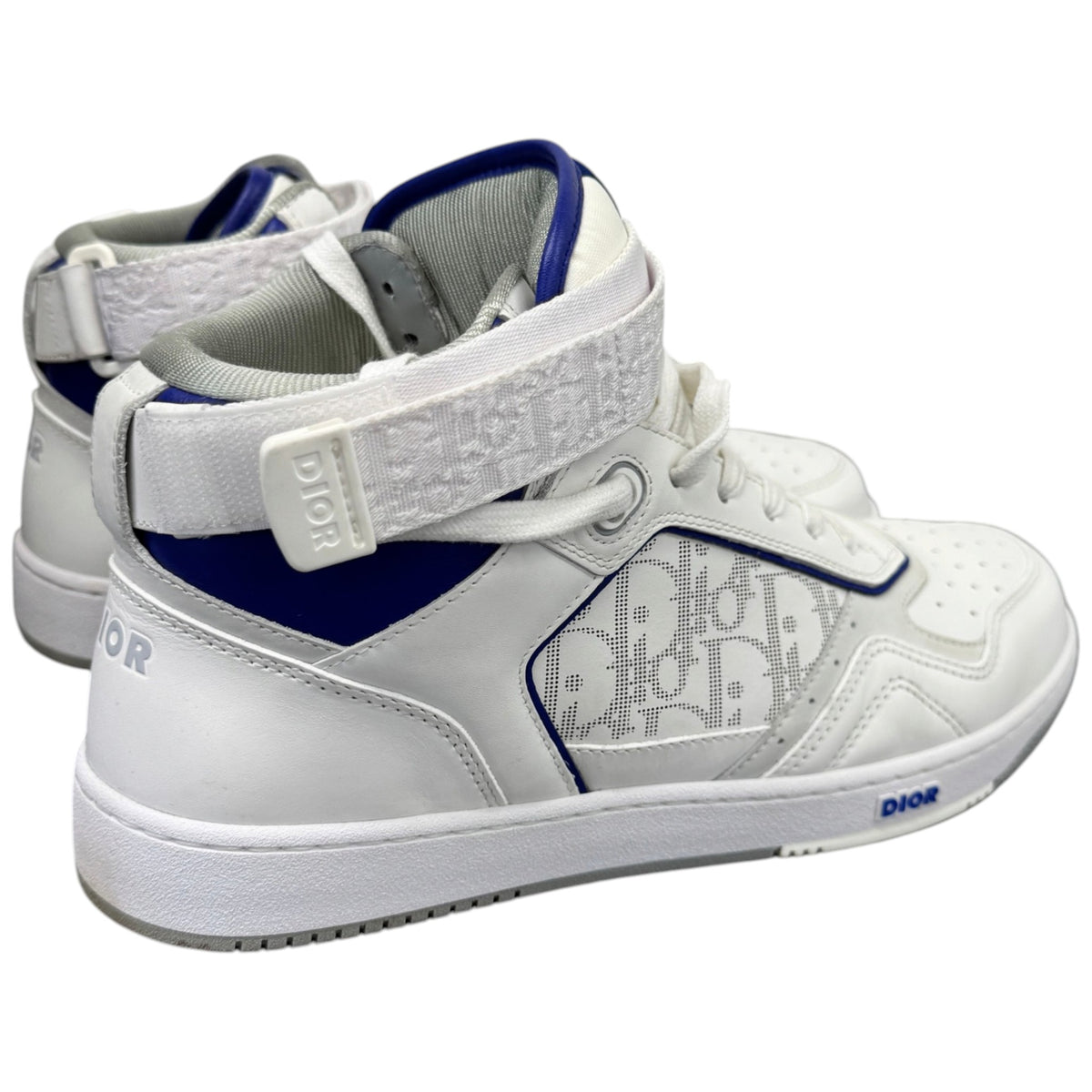 Men's B27 Oblique High Trainers White Size UK 10 / EU 44 - Photo 8