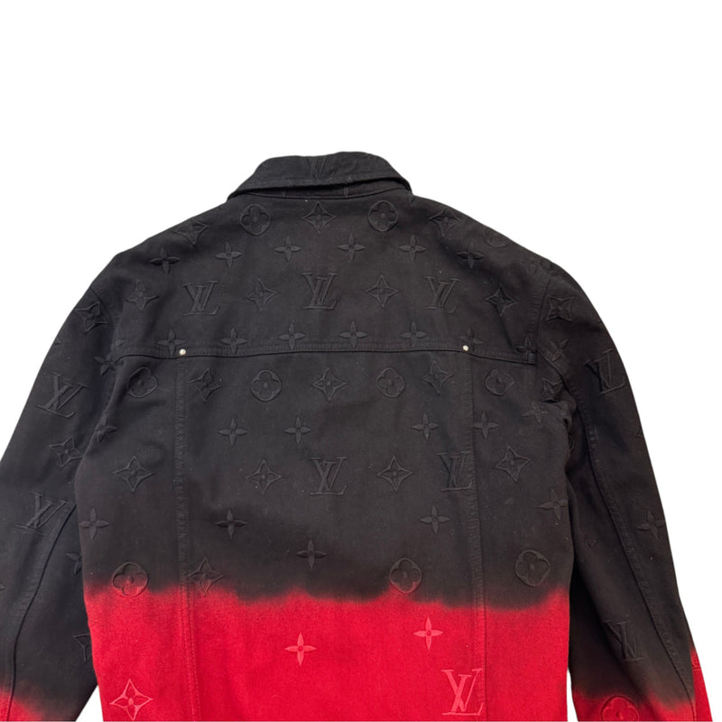 Men's Monogram Gradient Jacket Red Size M