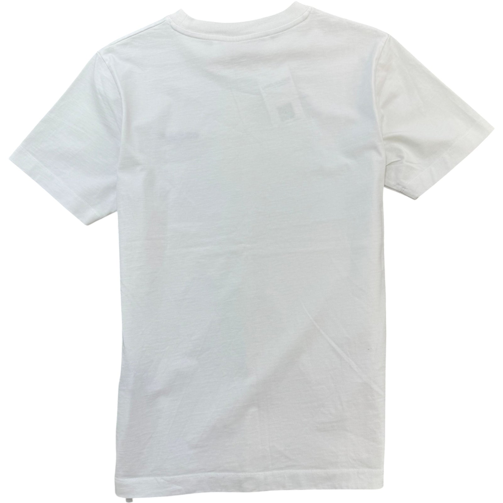 Men's Embroidered Logo T-Shirt White Size S - Photo 2
