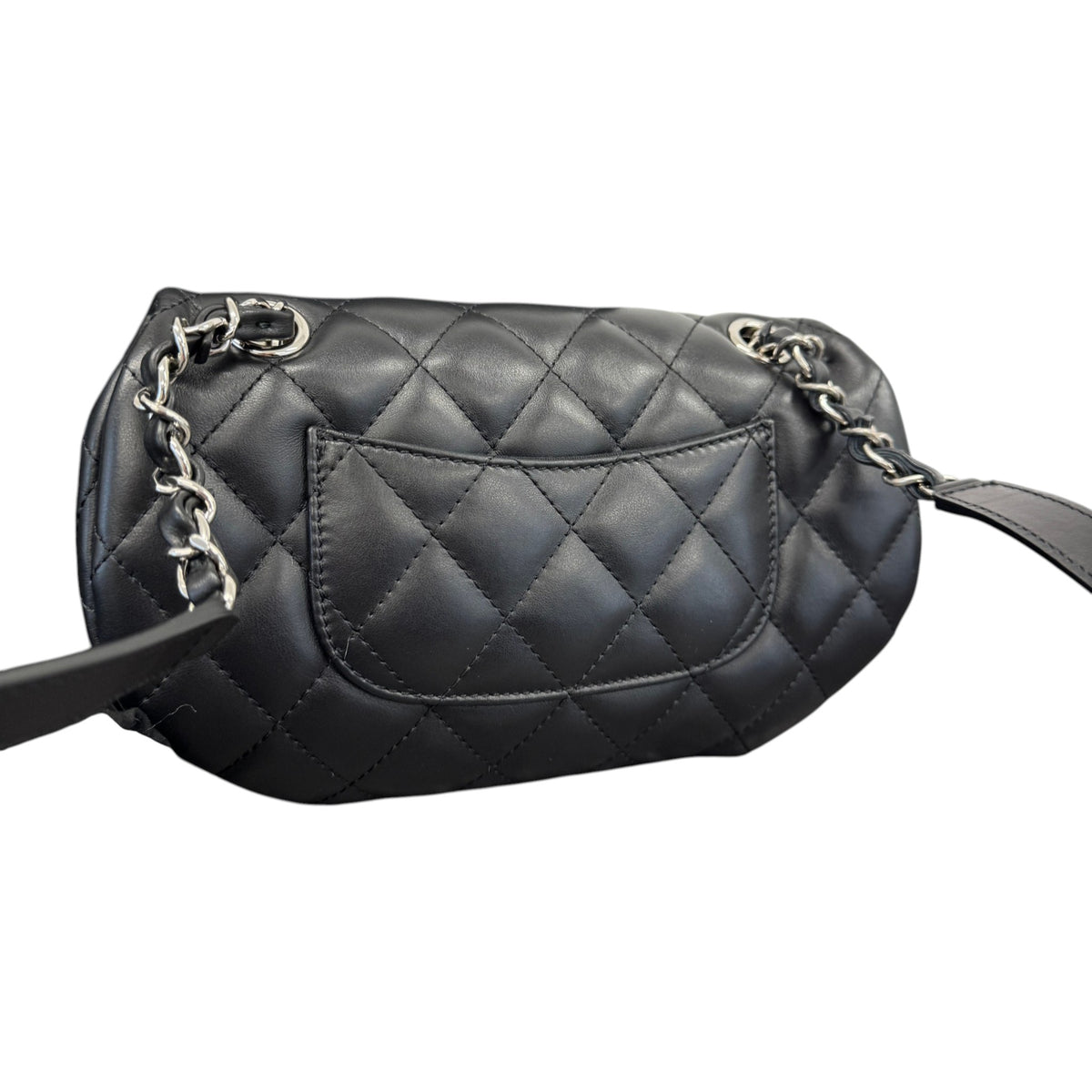 Women's Quilted CC Belt Bag Black - Photo 6