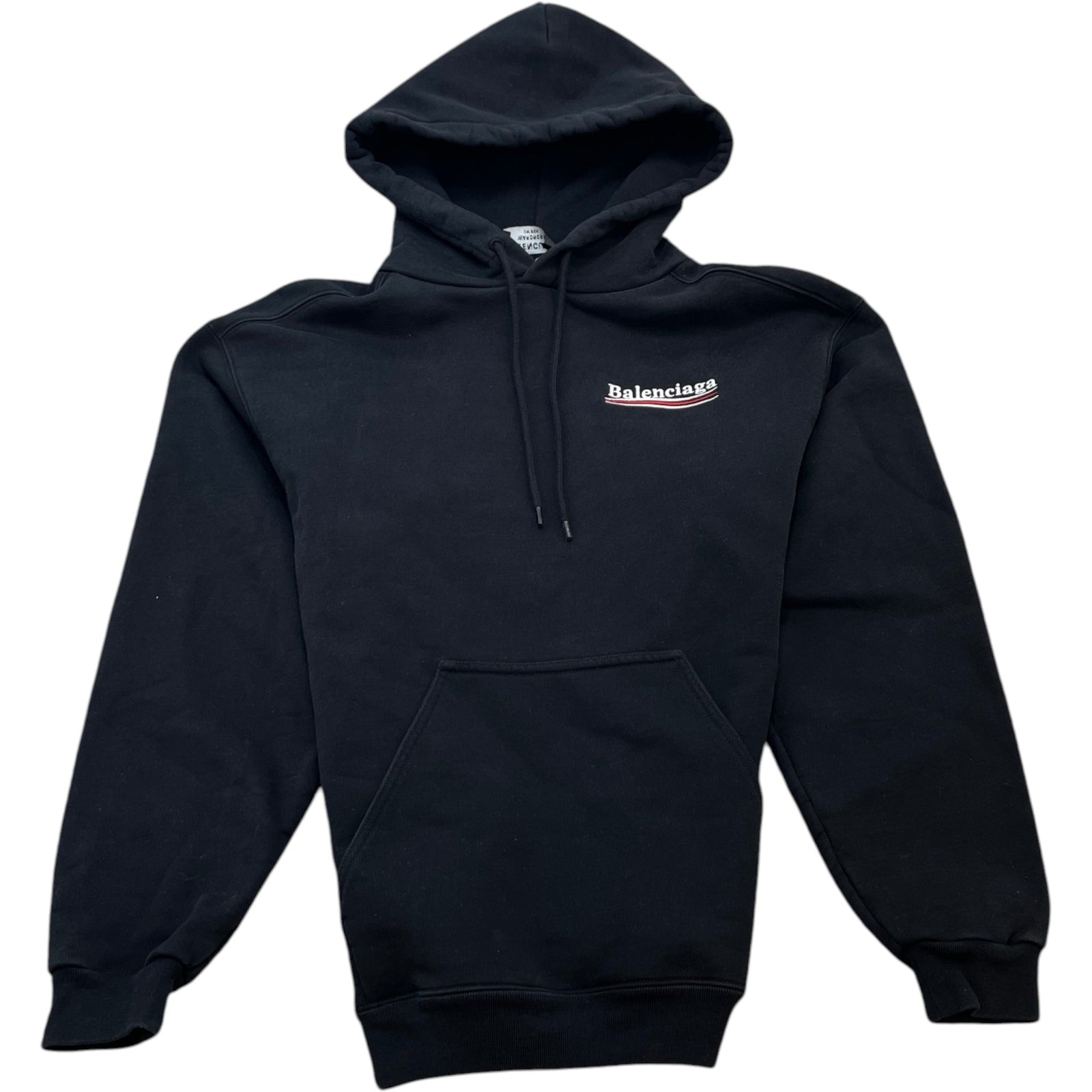 Men's Embroidered Logo Hoodie Black Size XXS - Photo 1