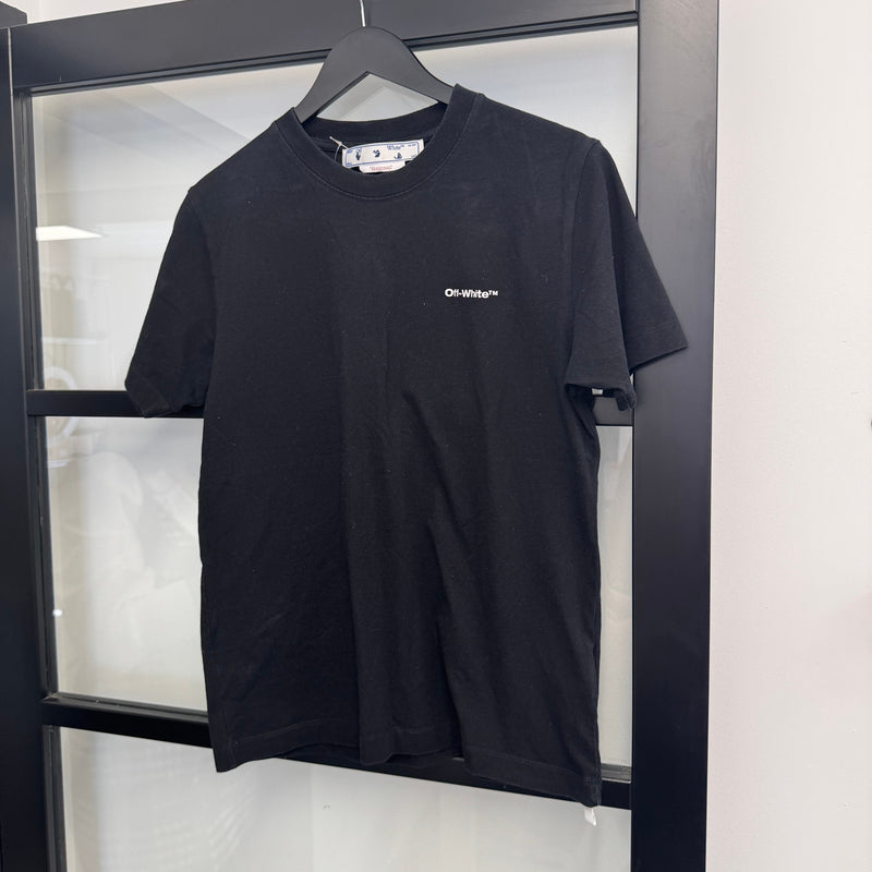 Men's Logo Print T-Shirt Black Size S