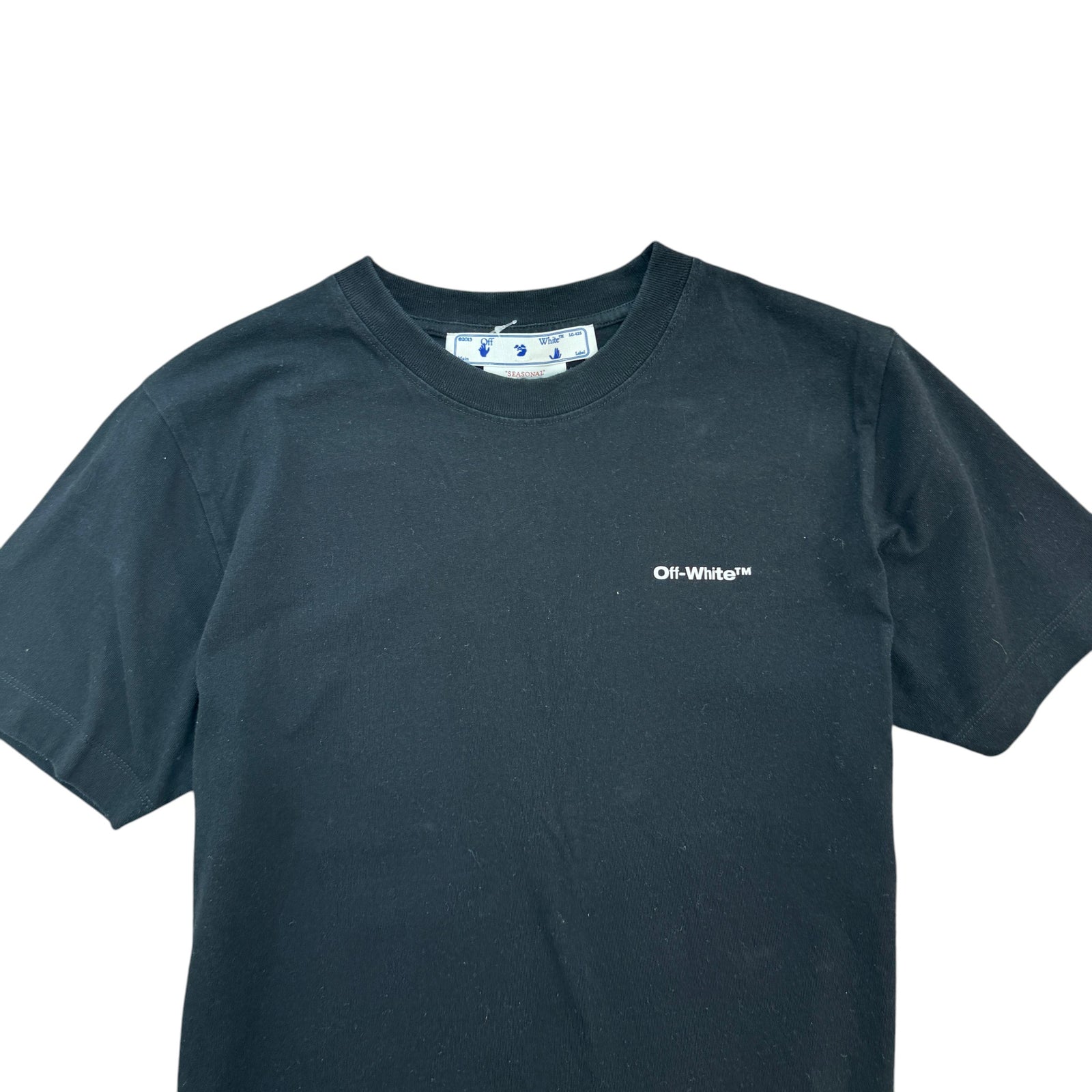 Men's Logo Print T-Shirt Black Size S - Photo 3