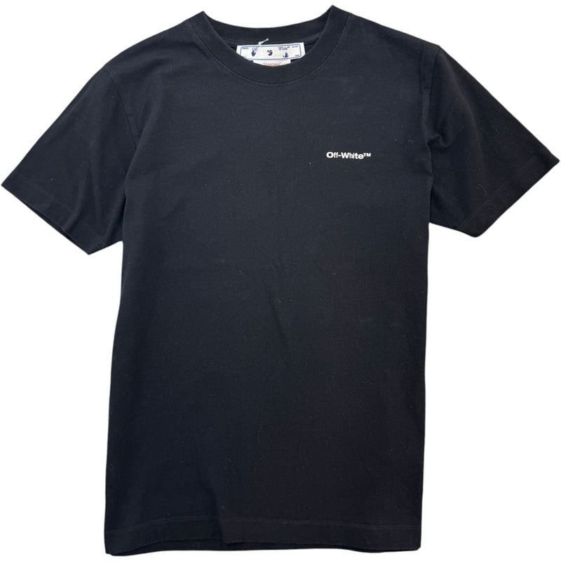 Men's Logo Print T-Shirt Black Size S