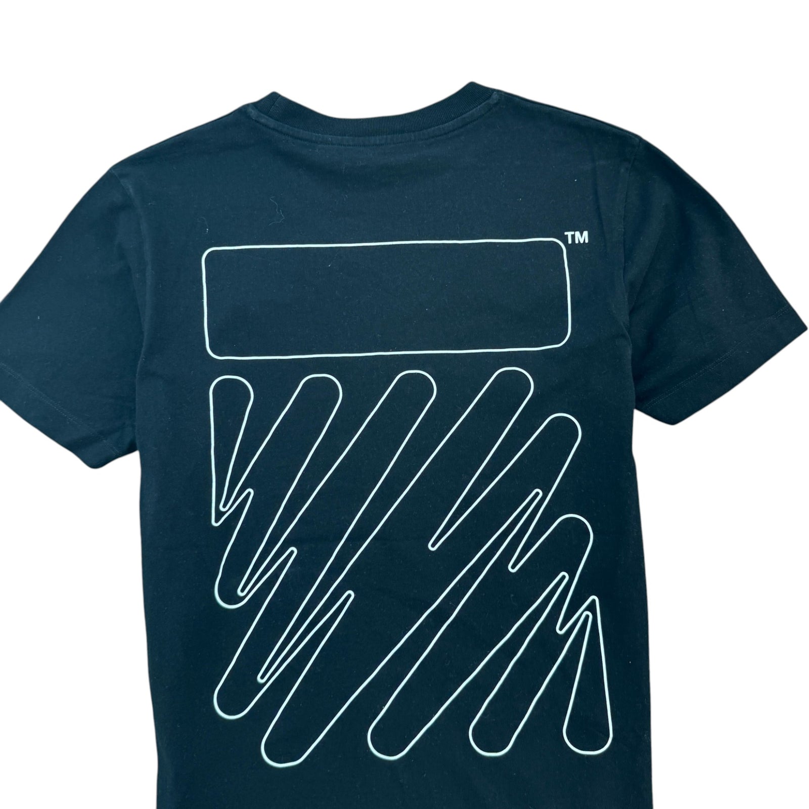 Men's Logo Print T-Shirt Black Size S - Photo 4