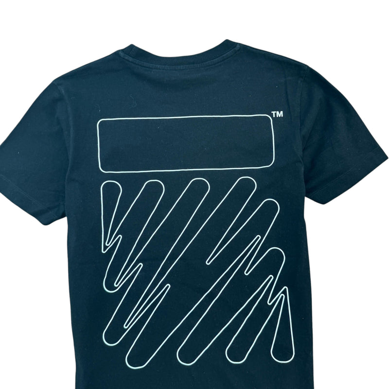 Men's Logo Print T-Shirt Black Size S