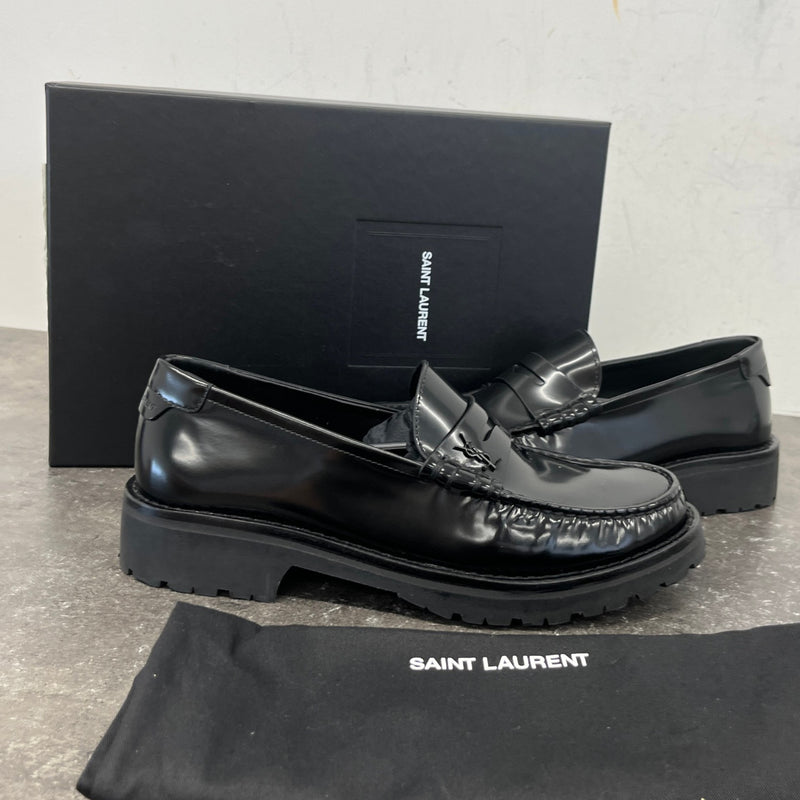 Women's Penny Loafers Black Size EU 37 / UK 4