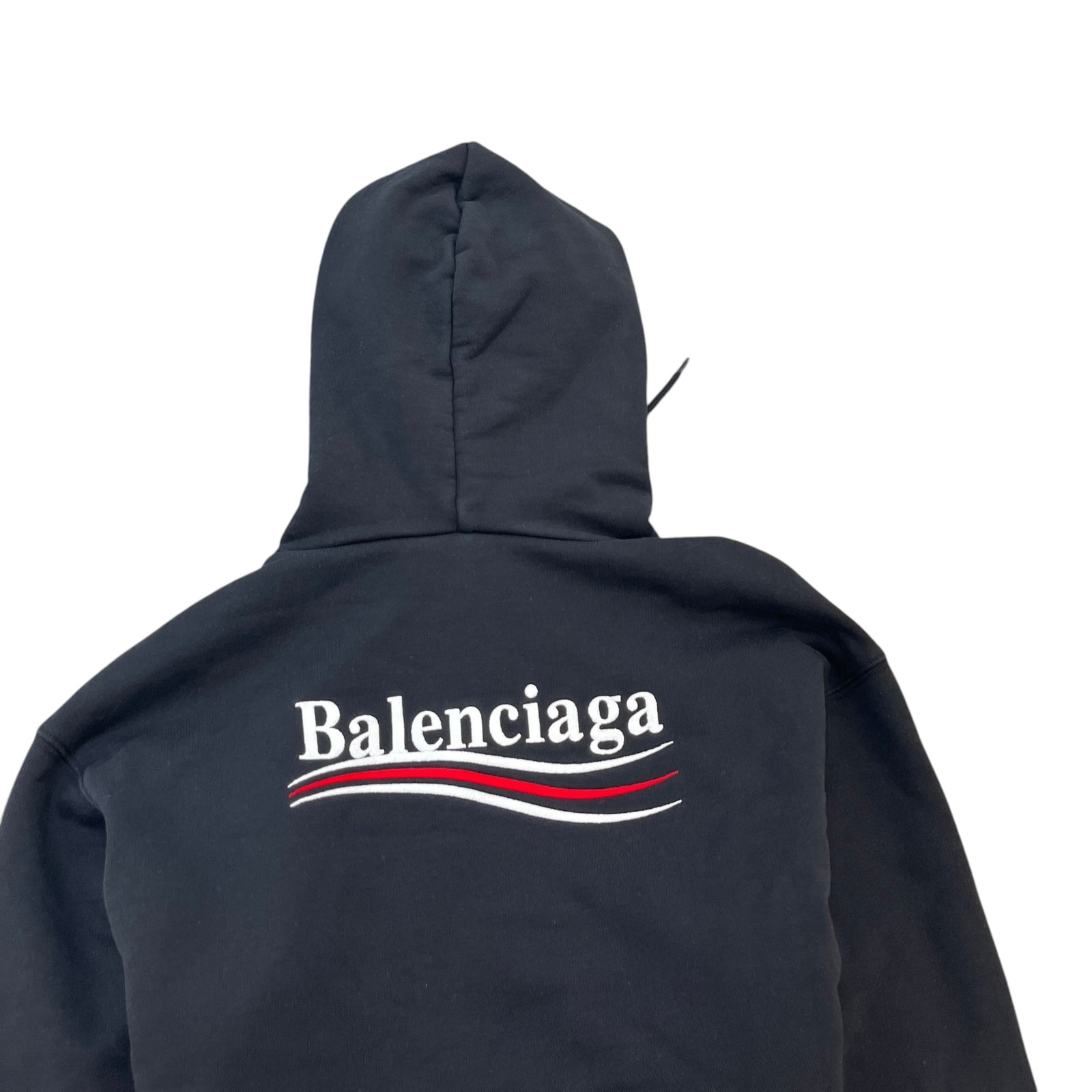 Men's Embroidered Logo Hoodie Black Size XXS - Photo 5