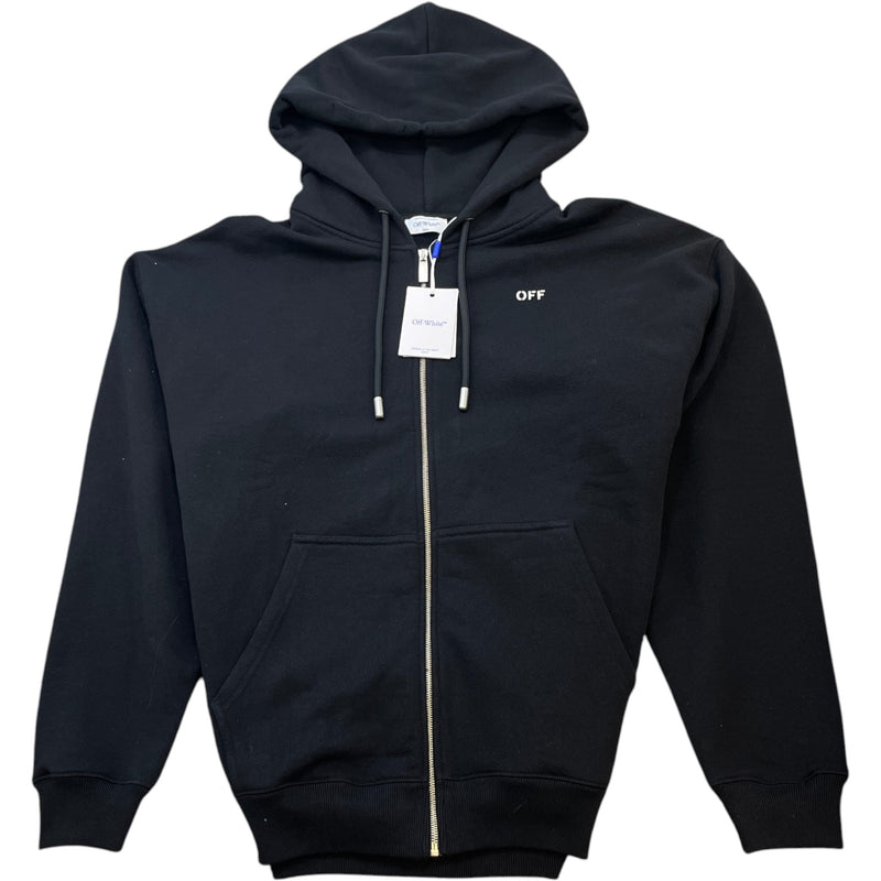 Men's Virgil Abloh Hoodie Black Size XL