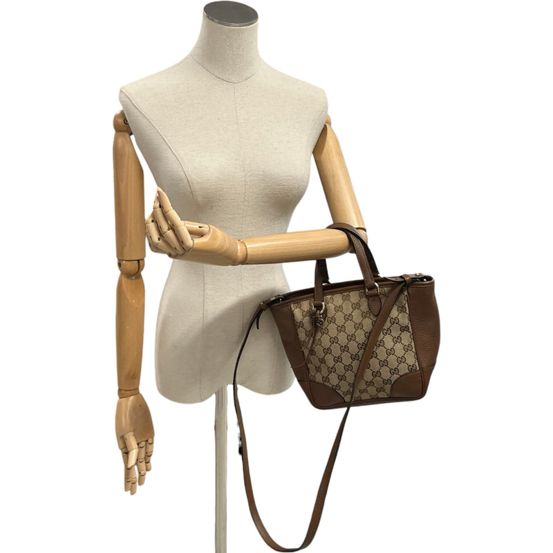 Women's Gg Supreme Bree Satchel Bag Brown