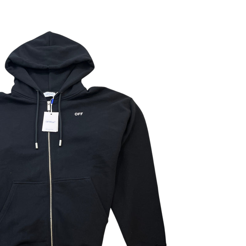 Men's Virgil Abloh Hoodie Black Size XL