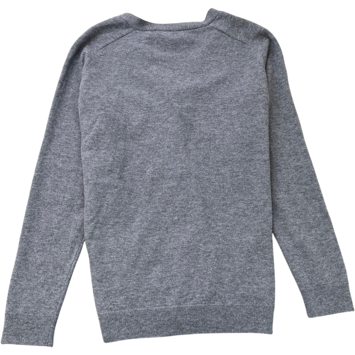 Men's Embroidered Logo Cardigan Grey Size S - Photo 2