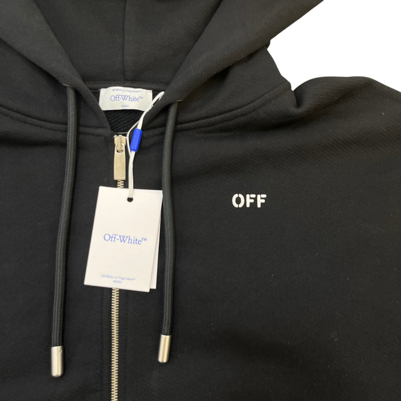 Men's Virgil Abloh Hoodie Black Size XL