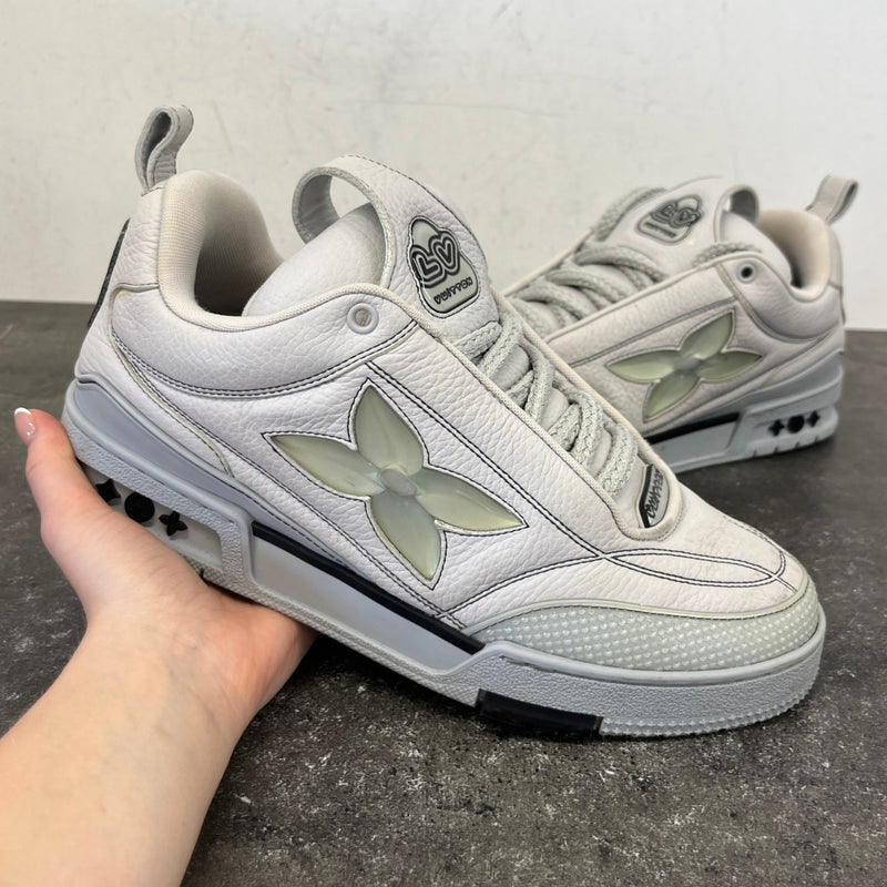 Men's Lv Skate Low Trainers Grey Size EU 41 / UK 7