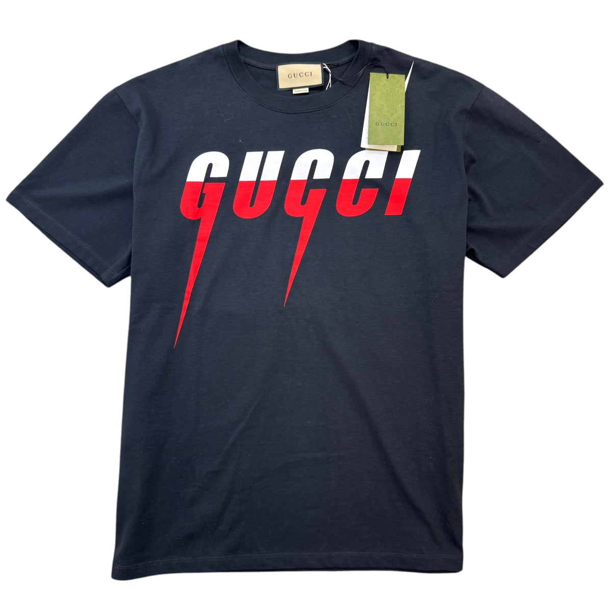 Men's Blade Logo Print T-Shirt Black Size M - Photo 1