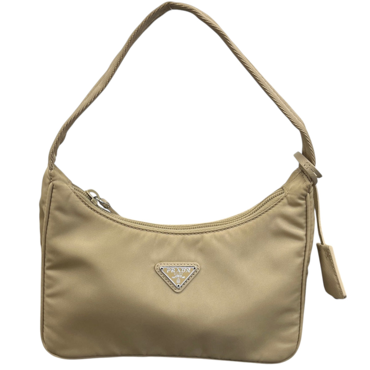 Women's Re-Edition 2000 Re-Nylon Handbag Beige - Photo 1