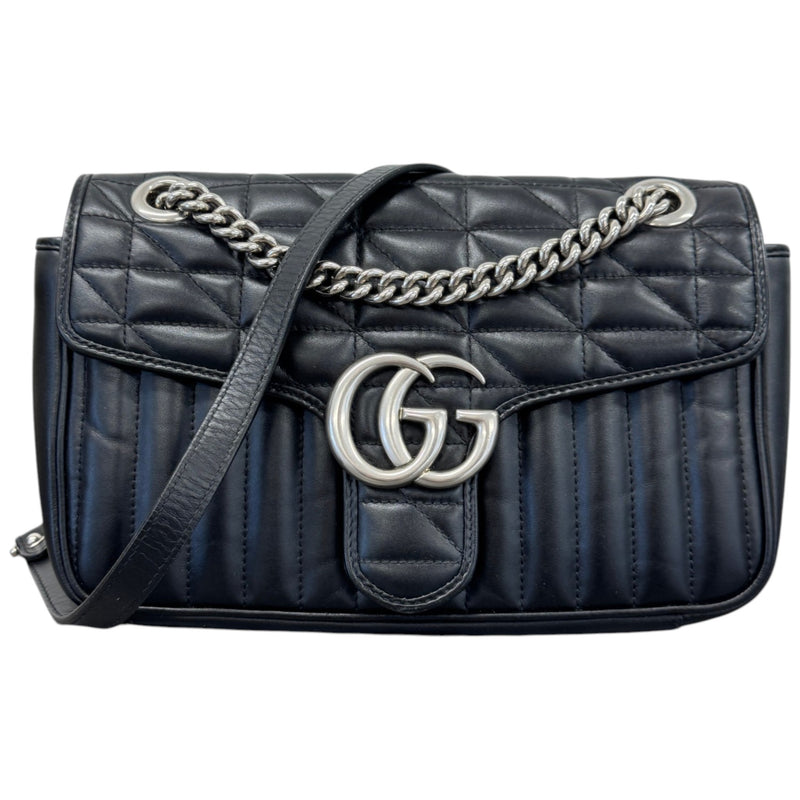 Women's GG Marmont Handbag Black