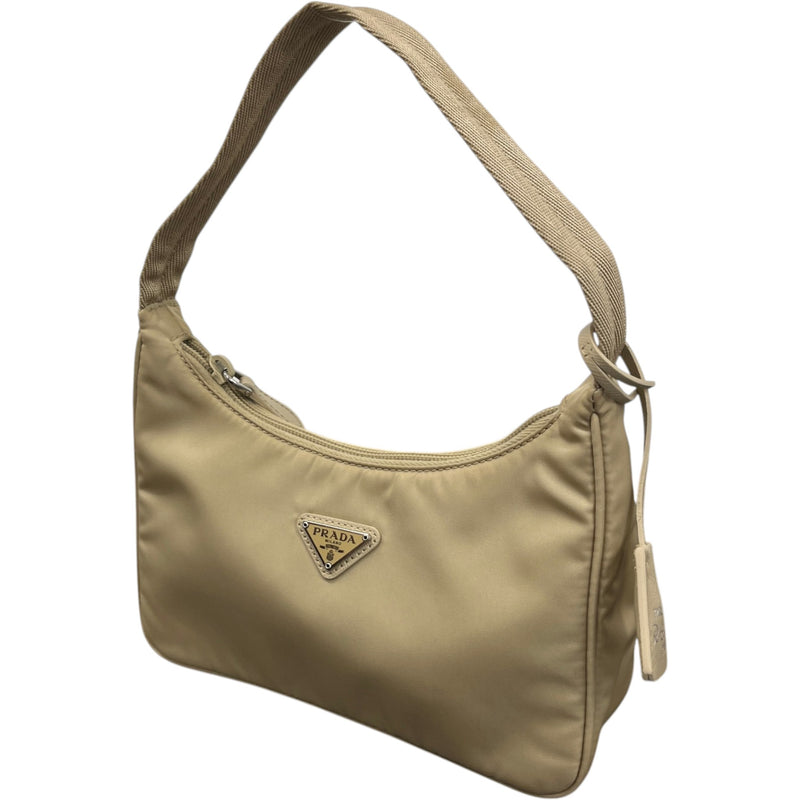 Women's Re-Edition 2000 Re-Nylon Handbag Beige