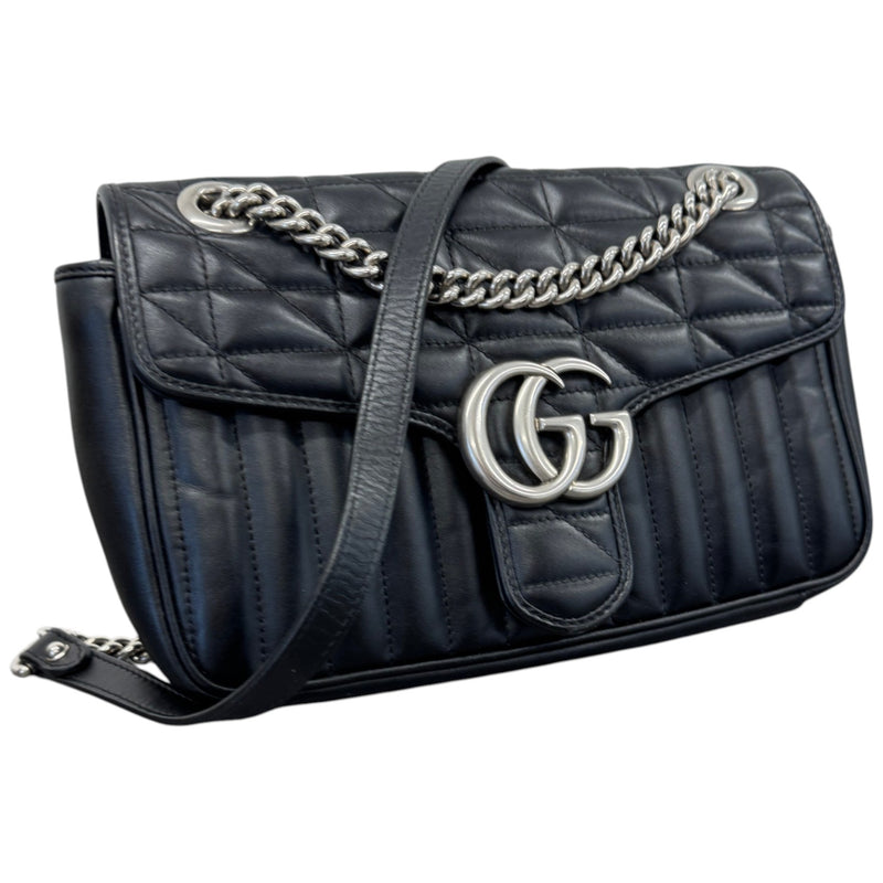 Women's GG Marmont Handbag Black