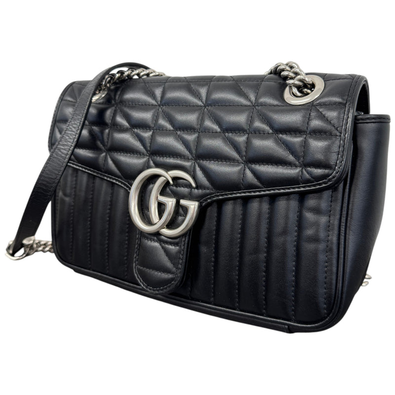 Women's GG Marmont Handbag Black