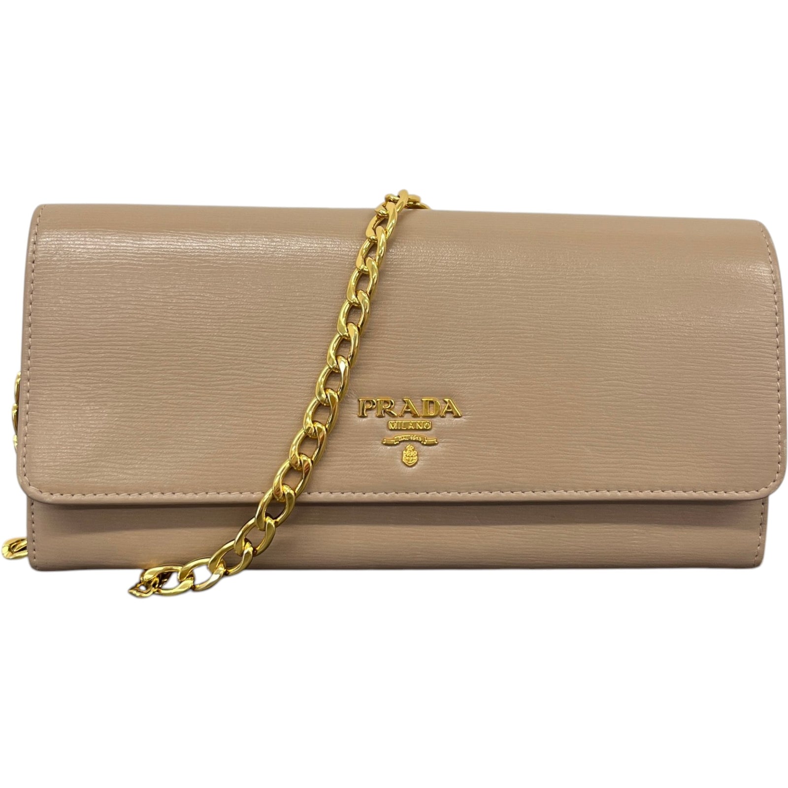 Women's Wallet On Chain Bag Beige - Photo 1